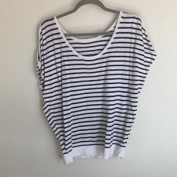 Lilly Pulitzer Cold Shoulder Striped Sweater - Picture 4 of 9